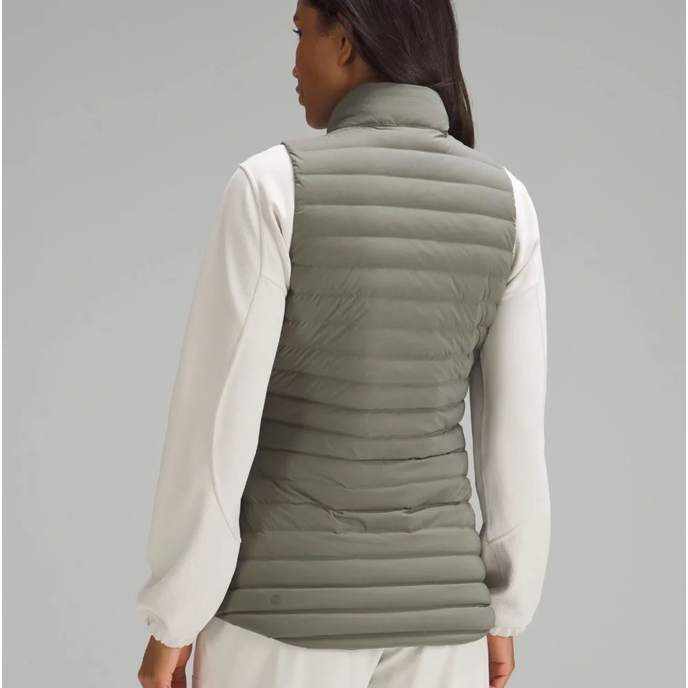 lululemon athletica mauveQuilted Hooded Down Vest